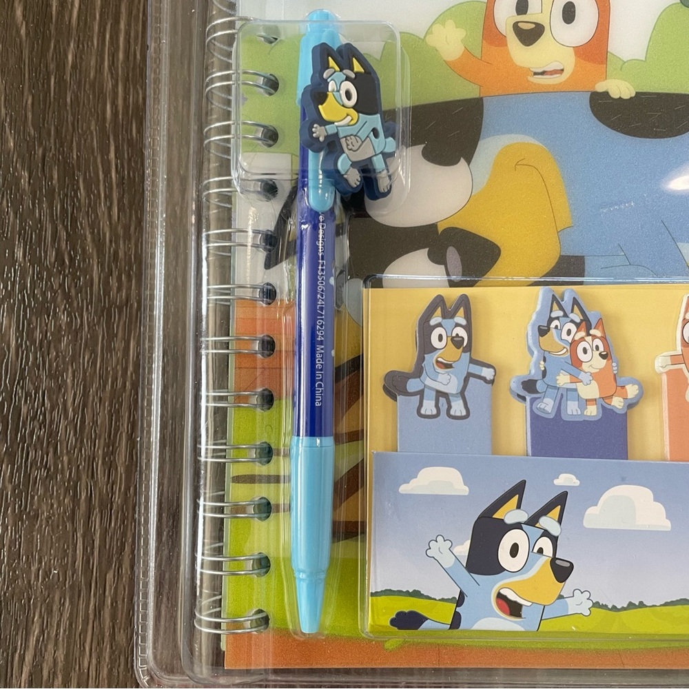 New! Bluey Tab Journal Stationary Set - Picture 5 of 16